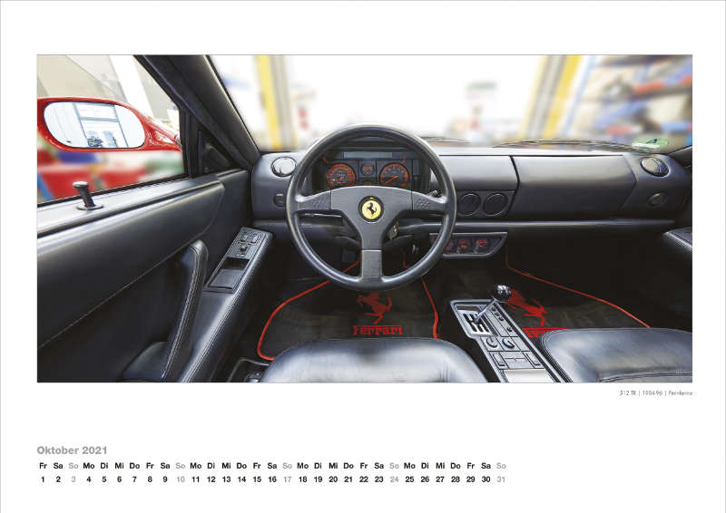 Ferrari Kalender 2021